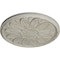 Ekena Millwork Fairfax Ceiling Medallion, Hand-Painted Pot of Cream Crackle, 29 7/8"OD x 1 3/8"P CM29FAPCC - alternate 3